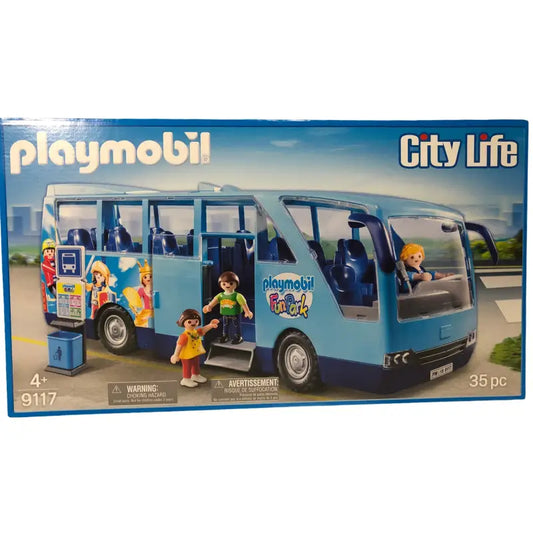 Playmobil - Schulbus blau Fun Park City Life 9117 - 1