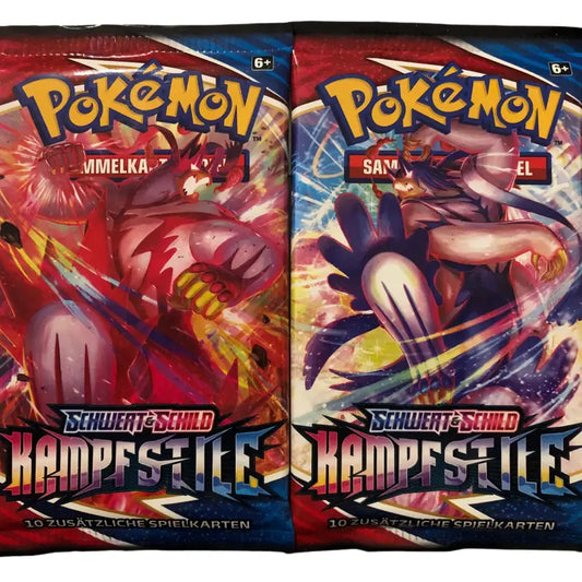 Pokemon Booster Deutsch Kampfstile - Schwert und Schild - 1