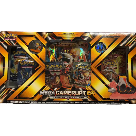 Pokemon Box Mega Camerupt-EX - mit XY Evolution Booster