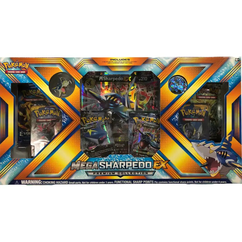 Pokemon Box Mega Sharpedo-EX - mit XY Evolution Booster