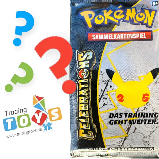 Pokemon Celebrations Mystery Booster Pack 25th Jahre - 1