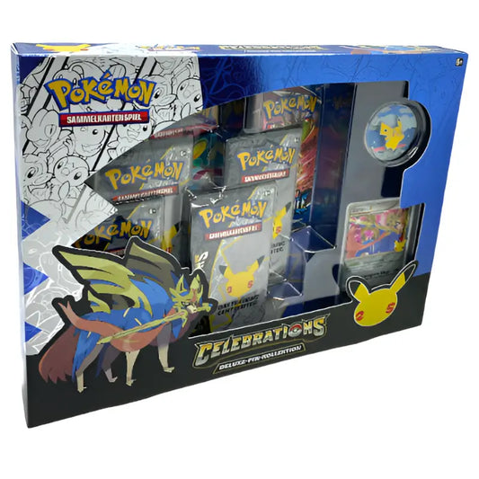 Pokemon Celebrations Zacian Deluxe Pin Kollektion Deutsch - 1