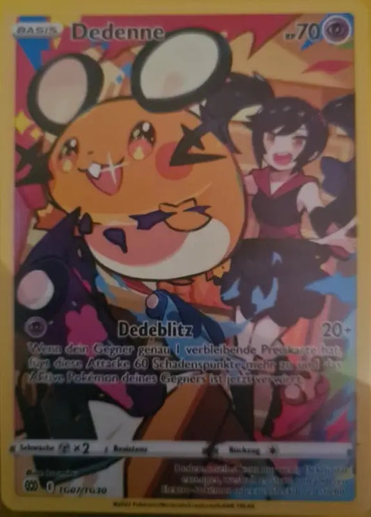 Pokemon- Dedenne TG 07/TG30 Brilliant Stars - 1