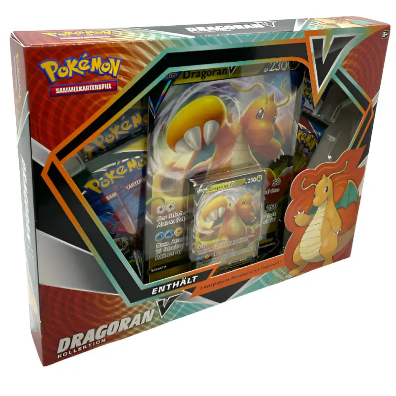 Pokemon Dragoran V-Kollektion Box mit Deutsch