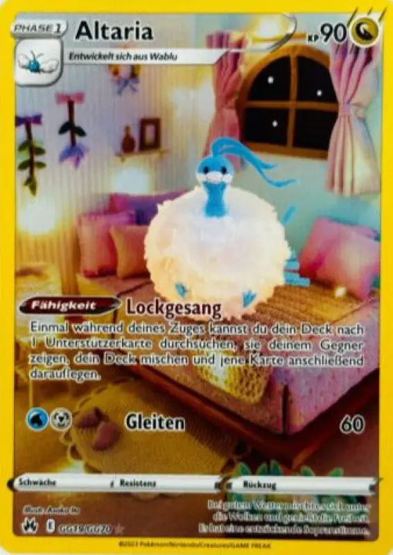 Pokemon Karte Altaria Zenit der Könige