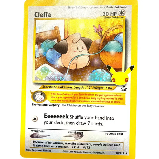 Pokemon Karte |Cleffa 20/111 |Celebrations |Englisch | NM/M