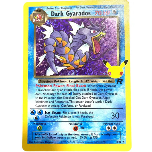 Pokemon Karte |Dark Gyarados | 8/82 | Celebrations - 1