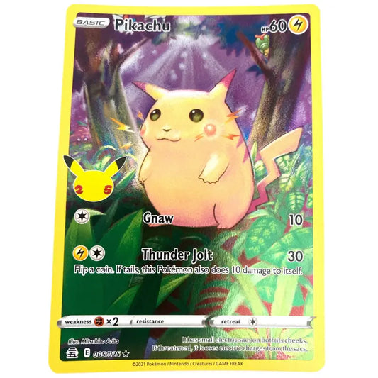 Pokemon Karte Englisch | Pikachu | 005/025 | Celebrations 25th - 1