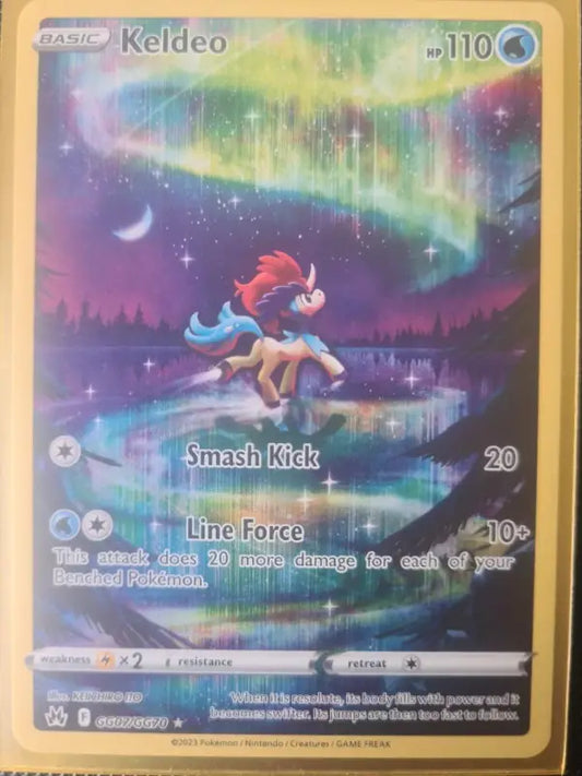 POKEMON Karten - Keldeo GG07/GG70 Crown Zenith