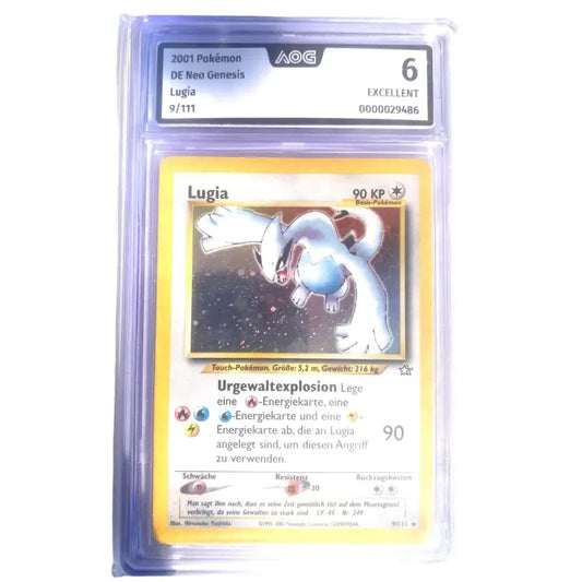 Pokemon Karte Lugia Holo Deutsch 9/111 * Neo Genesis - 1