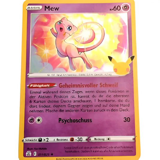 Pokemon Karte | Mew | 011/025 | Celebrations 25th Jahre - 1