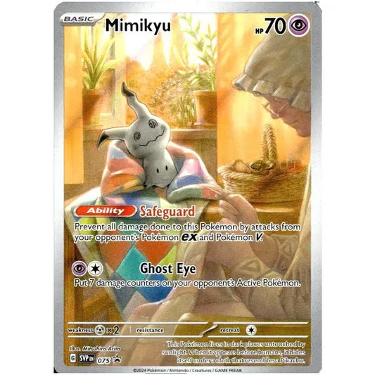 Pokemon Karte Mimikyu Promo SVPEN075 Sammelkartenspiel - 1