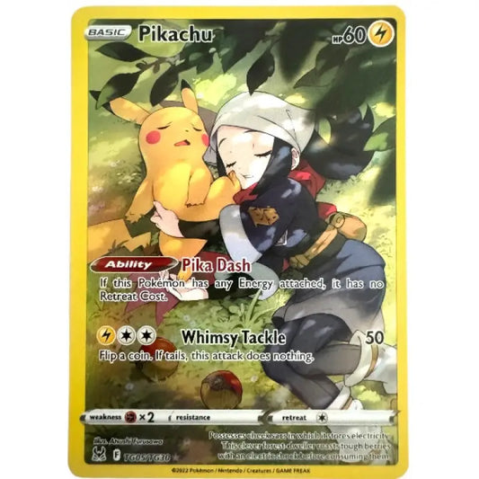 Pokemon Karte Pikachu 🔥| TG05/TG30 Englisch - 1