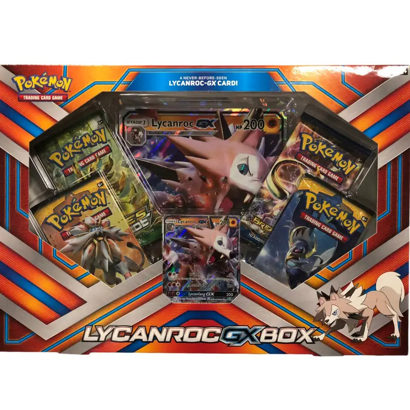 Pokemon - Lycanroc GX Box - Booster Pack Englisch