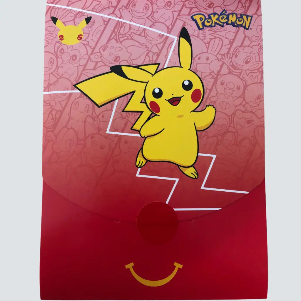 Mc Donalds Pokémon Promo Booster Pack Deutsch 25 Jahre!