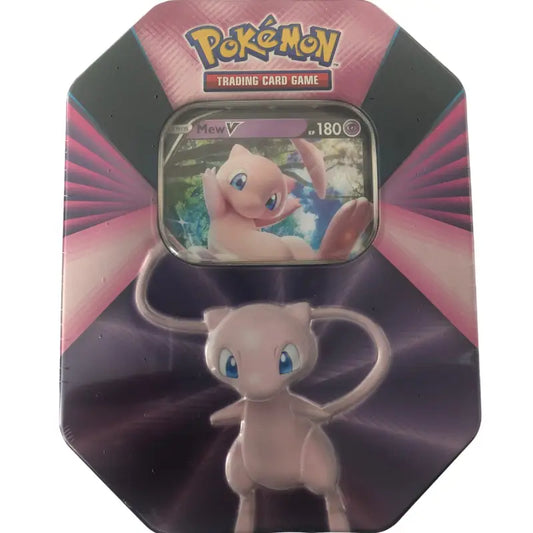 Pokémon - Mew V Tin - Promokarte Englisch mit 4 Booster