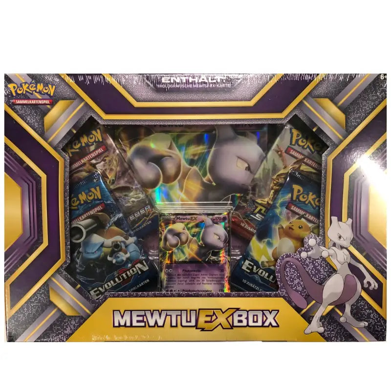 Pokemon - MEWTU EX Box - Evolution XY Booster - Deutsch