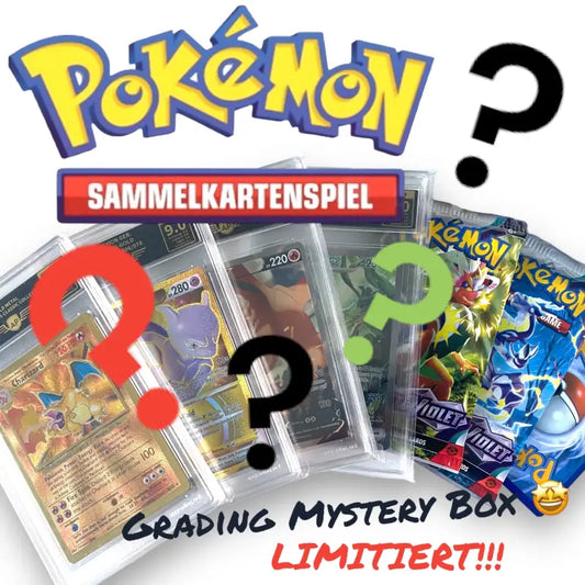 Pokemon Mystery Box | 3x Garantierte Grading-Karte | AP Grading - 1