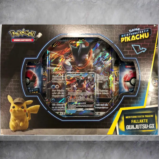 Pokémon - Pikachu Movie Quajutsu-GX Pin-Box (DE)