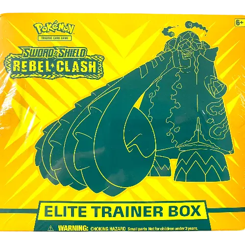 Pokémon Pokemon Rebel Clash Elite Trainer Box Sword Shield!