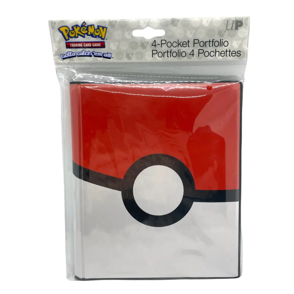 Pokemon Sammelalbum Pokeball Design 4-Pocket 10 Seiten