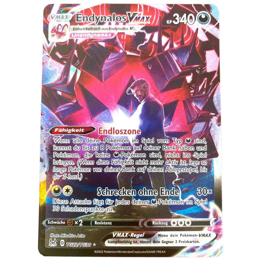 Pokemon Sammelkarte Endynalos VMax Full Art SCR Deutsch - 1