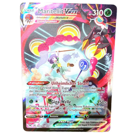 Pokemon Sammelkarte Maritellit VMax Full Art SCR Deutsch - 1