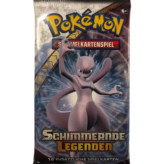 Pokémon Schimmernde Legenden Booster Artwork Mewtu Deutsch