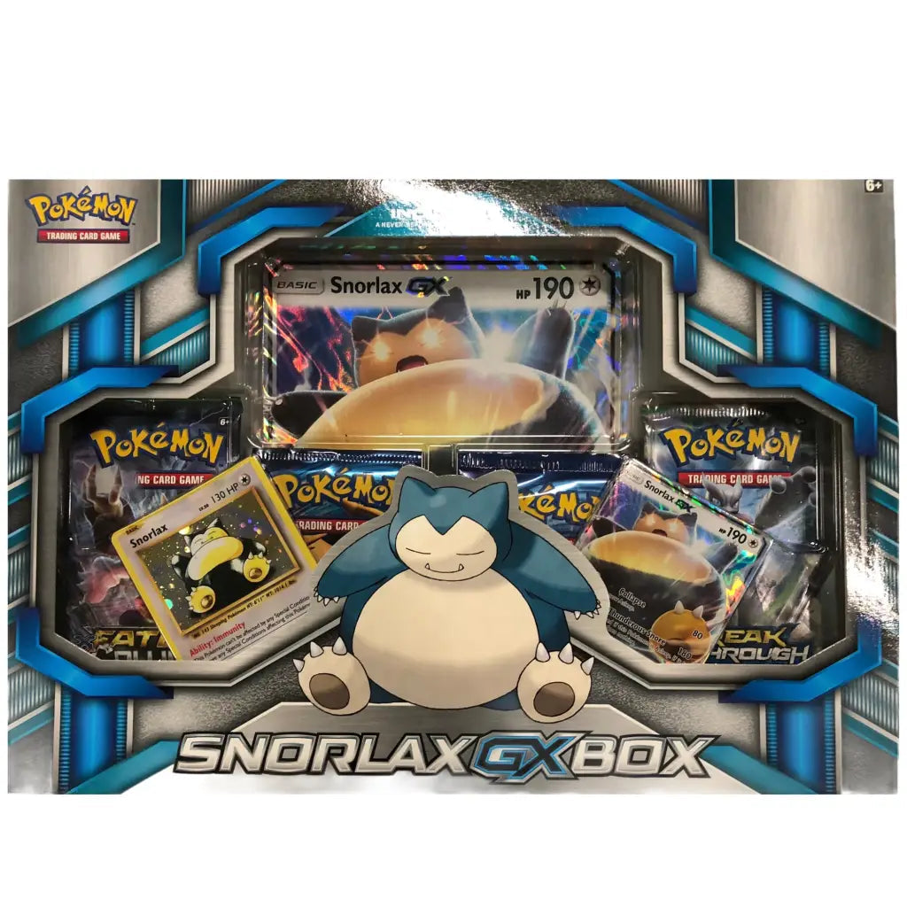 Pokemon - Snorlax Relaxo GX Box - XY Evolution Booster Pack!