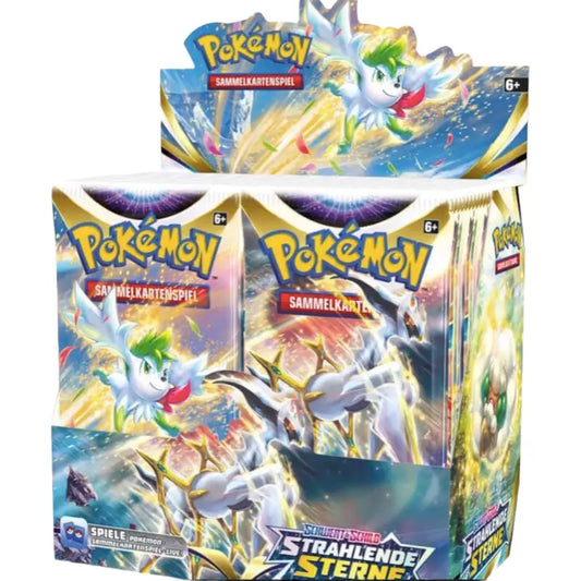 Pokemon Strahlende Sterne Display Booster Packs Deutsch NEU + OVP - 1