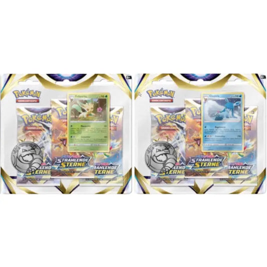 pokemon swsh09 strahlende sterne 3 - booster pack blister deutsch neup - 1