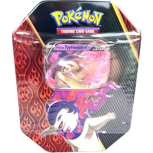 Pokémon Tin Box Typhlosion V mit 4 Boosterpacks Englisch - 1