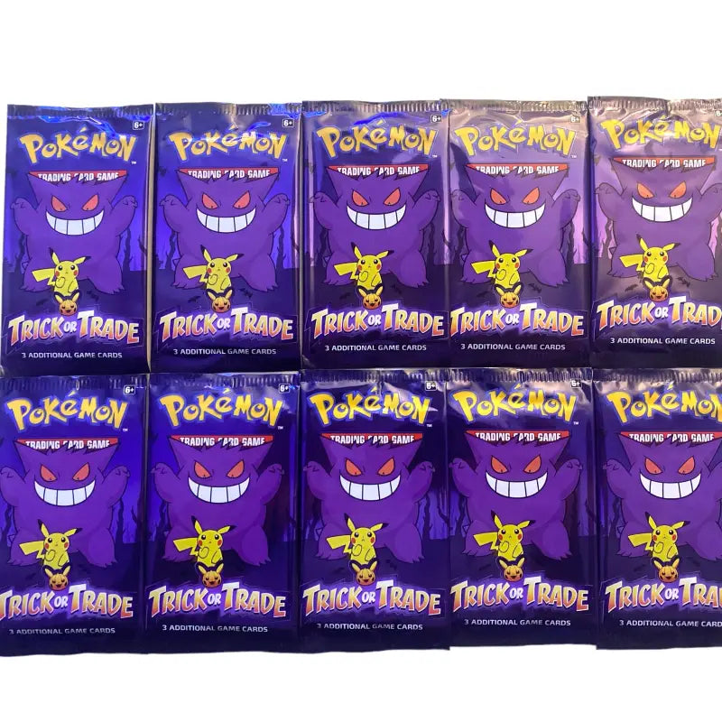 10x Pokémon Trick or Trade | TCG Booster Packs | TradingToys