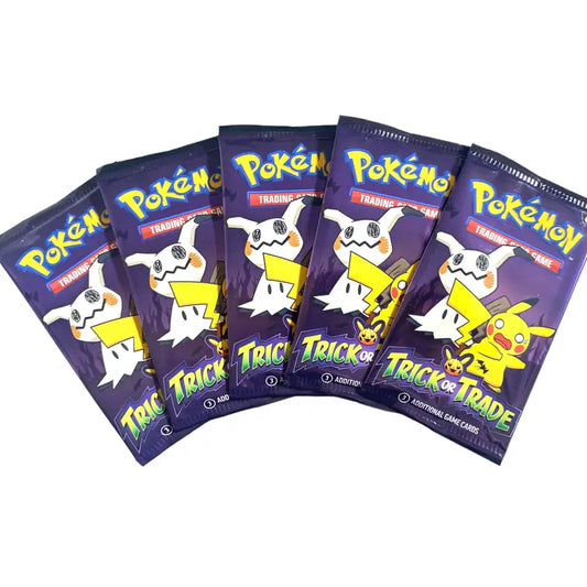 Pokemon Trick or Trade 2 - Sammelkarten - 5 Booster Packs