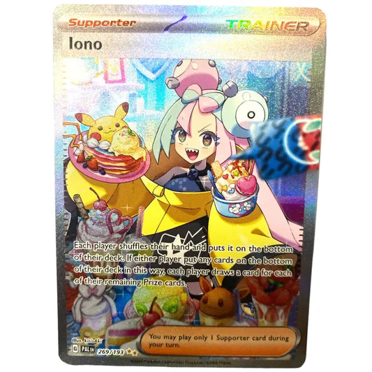 Pokémonkarte Iono Pokemon 269/193 Full Art Englisch