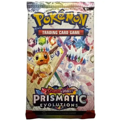 Prismatic Evolutions Pokemon Booster Pack Abenteuer - 3