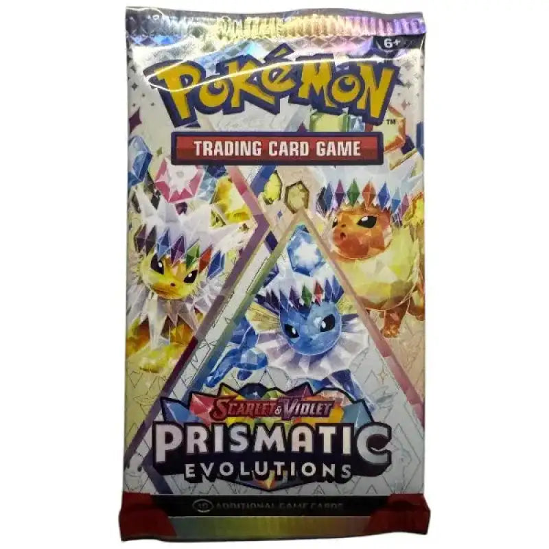 Prismatic Evolutions Pokemon Booster Pack Abenteuer - 2