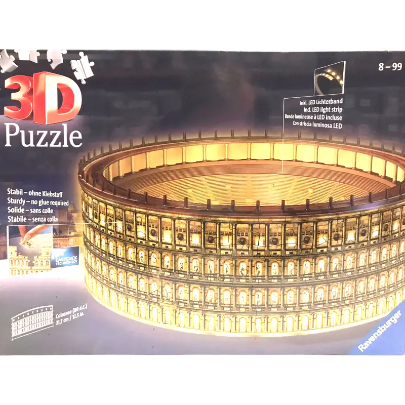 Ravensburger 3D Puzzle 11148 - Kolosseum Night Edition 262!