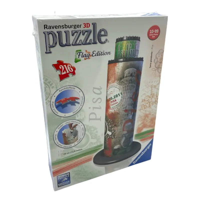 Ravensburger Flag Edition Pisa 125814 Turm-3D Puzzle 216