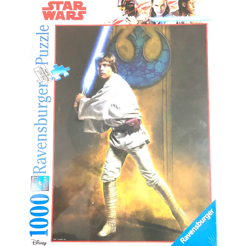 Ravensburger Puzzle 19776 -Star Wars Luke Skywalker 1000!