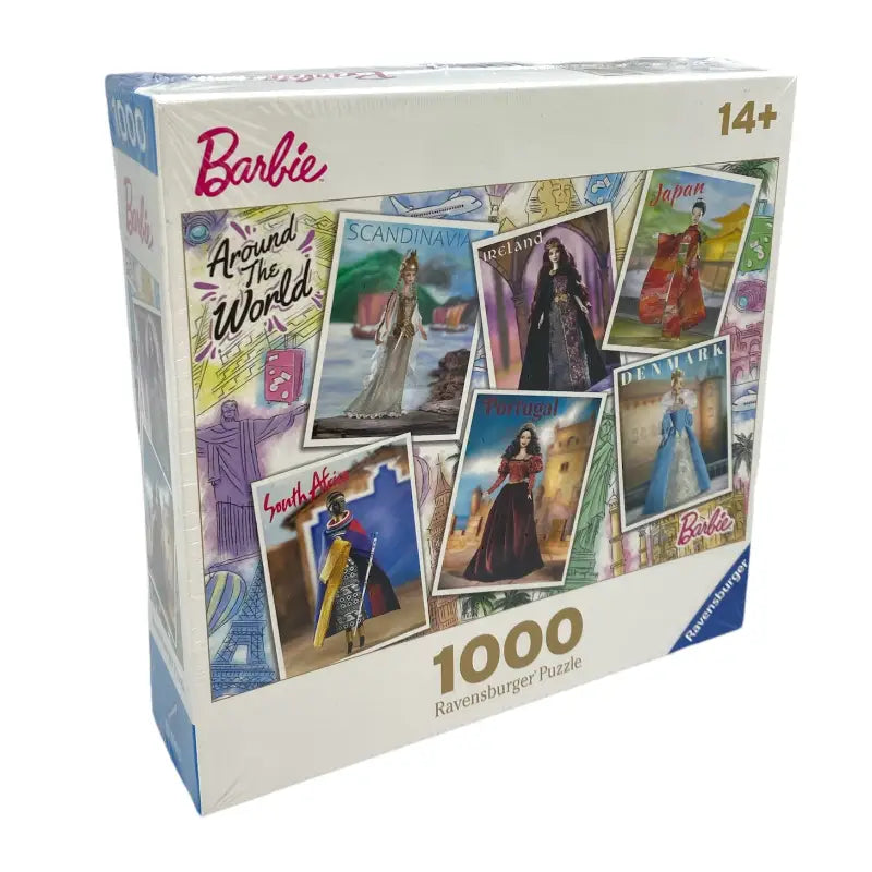 Ravensburger Puzzle 803095 Barbie Around the World Mattel