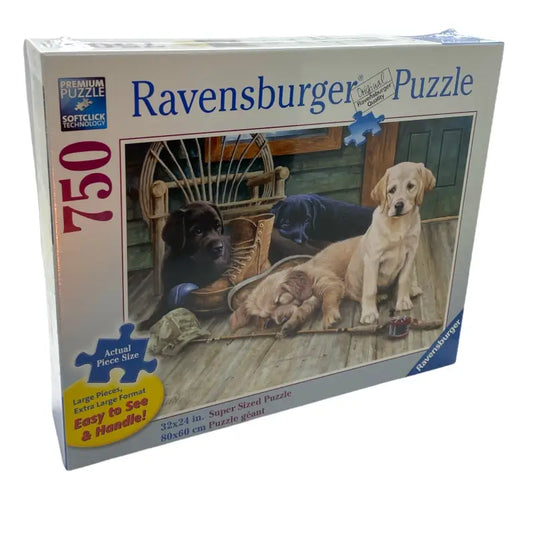 Ravensburger puzzle 19939 ruff day Hundepuzzle 750 Teile