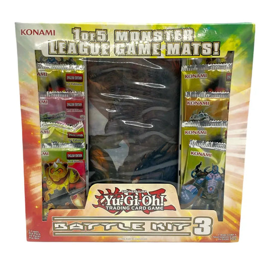 Yu-Gi-Oh! Battle Kit 3 10 Booster Monster League Play-Mat!