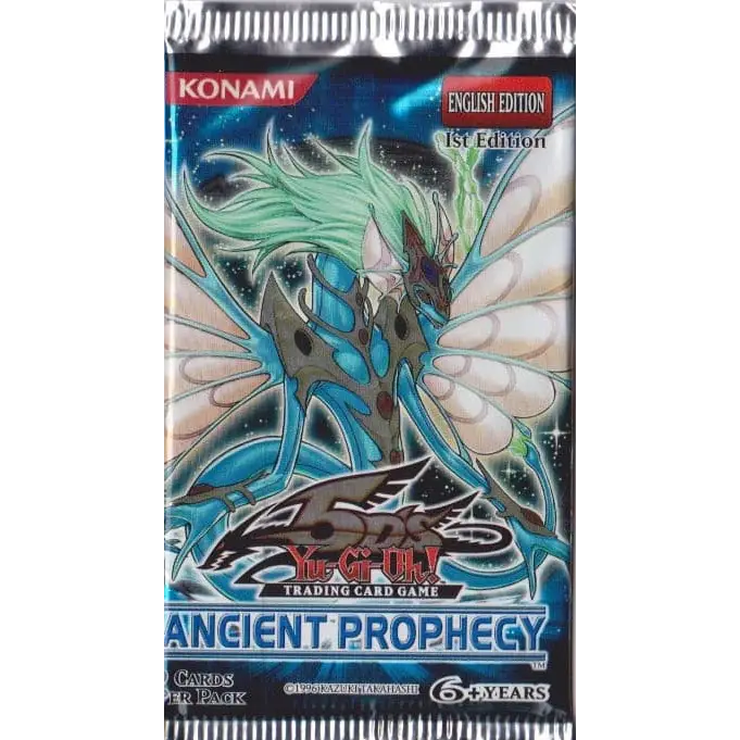 YuGiOh Booster 5D’s Ancient Prophecy Pack English 1.st