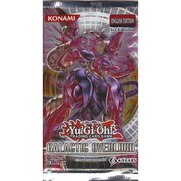 Yu-Gi-Oh! Booster Galactic Overlord 1.St. Edition Englisch!