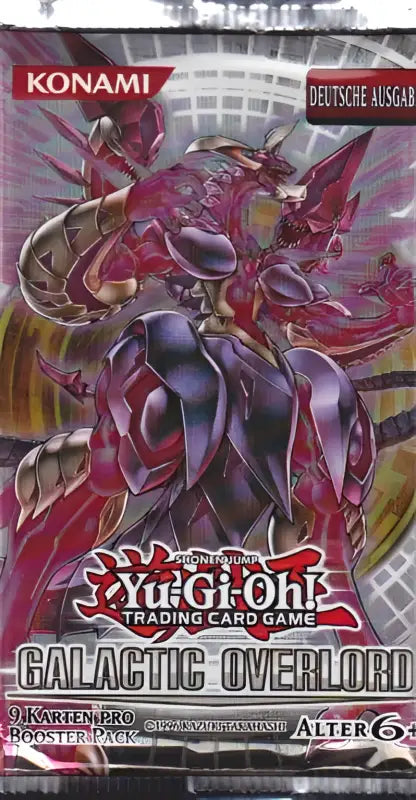 Yu-Gi-Oh! Booster Galactic Overlord Deutsch Pack NEU + OVP