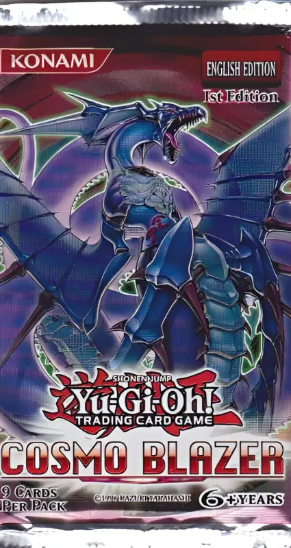 Yu-Gi-Oh! Booster Pack Cosmo Blazer 1st. Edition Englisch