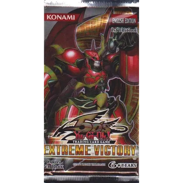 Yu-Gi-Oh! Booster Pack Extreme Victory 1st. Edition!