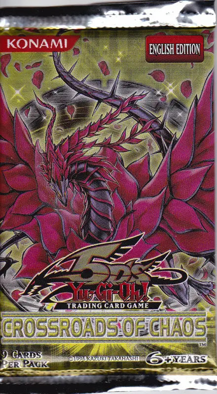 Yu-Gi-Oh! Crossroads of Chaos Englisch Oldschool NEU + OVP - 1