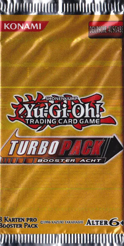 Yu-Gi-Oh! Turbo Pack Booster 8 Deutsch Oldschool TP08